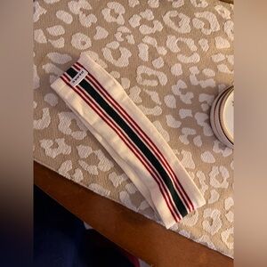 Parke Hair Band in Eggnog Stripe